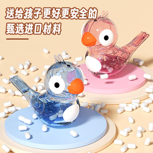 水透明楽器鳥とホイッスル子供の水鳥のおもちゃを爆発させるHYおもちゃ - Product Image 3