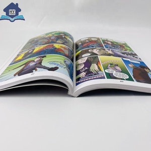 工厂定制按需印刷高质量平装漫画故事书套装软书带盒 - Product Image 6
