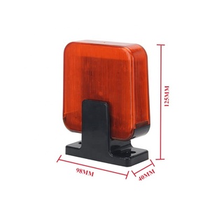 12 V -220 V AC/DC sürgülü kapı alarmı kapı LED yanıp sönen ışık - Product Image 5