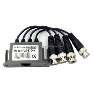 4 قنوات فيديو Balun BNC إلى UPT RJ45 محول محول محول فيديو عبر أزواج ملتوية لكاميرا AHD TVI CVI DVR ctv - Product Image 1