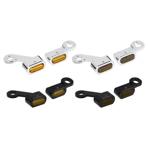 Mini tín hiệu lần lượt ánh sáng LED chạy chỉ số đèn phù hợp cho Harley Sportster XL883 1200 72 48 2004-2020 - Product Image 2