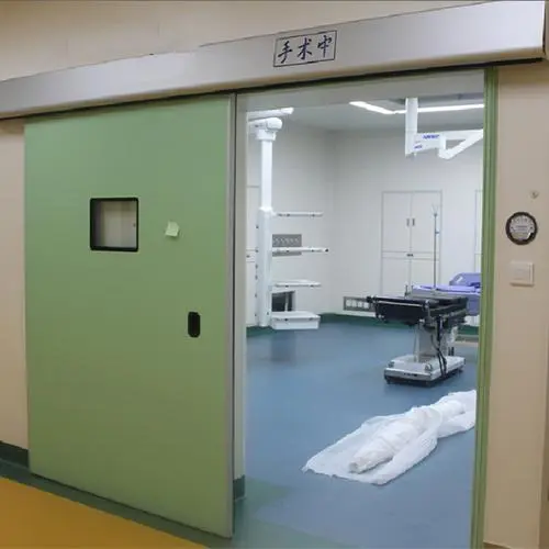 医疗手术室生物实验室洁净室门304钢金属自动门滑动门