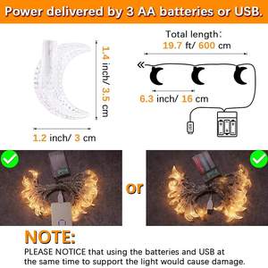 Düğün parti dize ışıkları için yüksek kaliteli çok renk değiştiren led noel ışık - Product Image 3