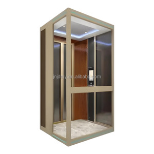 Düşük gürültü ile özelleştirilmiş küçük ve orta ev tipi asansör yüksek kaliteli Villa yolcu asansörü - Product Image 1