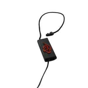 Venta al por mayor de fábrica, sujetador de cuerda fina, prendas elásticas personalizables, etiqueta de sello de plástico, etiqueta colgante de cuerda - Product Image 3