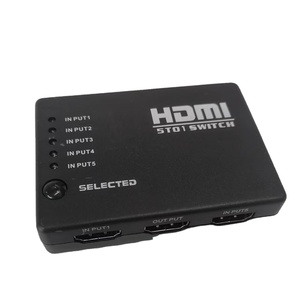 批发h dmi视频切换器5进1出，带遥控器五个全h dmi开关 - Product Image 5