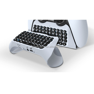 ワイヤレスキーボードp5コントローラp5用スピーカー音声チャットワイヤレスで構築されたゲームアクセサリー