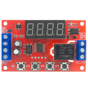 DC 5V 12V 24V 10A modulo relè di ritardo di tempo regolabile LED relè di temporizzazione digitale Timer - Product Image 2