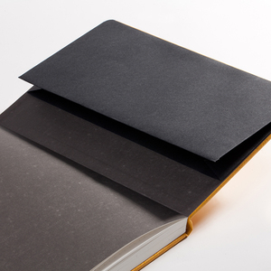 Notebook journal copertina rigida personalizzata in pelle pu copertina grande pagina numerata punteggiata forniture per studenti quaderni con tasca - Product Image 5