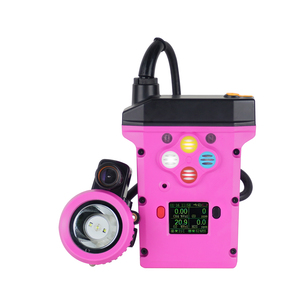 リアルタイムインターホンHDカメラIP65マルチパラメータモニタリング工業用マイニングランプCH4COH2S O2検出LEDベース付き - Product Image 1