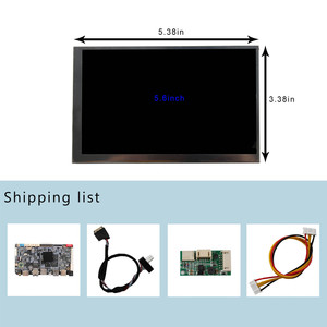 Android Lcd Board Hd Mi Usb 25 pin piccolo Display trasparente Ltd056Et3A 1024x600 Ultra sottile Display Lcd da 5.6 pollici pannello Lcd - Product Image 5