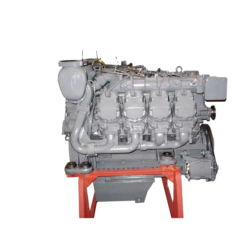 BF8M1015C dizel motor su soğutma 8 silindirli 4 zamanlı 540hp 400 kw 2100rpm komple motor tertibatı makinesi Deutz