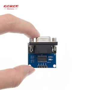 RS232 porta seriale al modulo TTL modulo convertitore 3.3V 5V modulo con indicatore di luce del ricetrasmettitore TTL spazzola linea adattatore - Product Image 2
