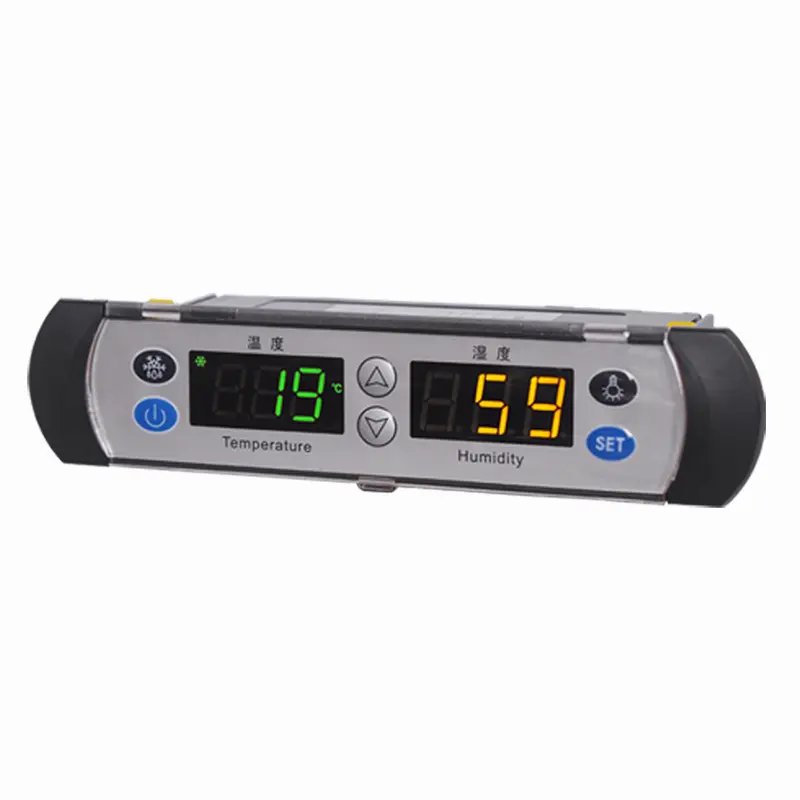 Contrôleur intelligent tuya avec affichage numérique, pour alarme médical de détection de la température et l'humidité