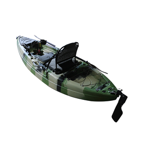Flapเหยียบไดรฟ์ที่นั่งเดี่ยวนั่งด้านบนตกปลาKayakเรือPE CE KayakเหยียบDeiveระบบ 10 ฟุตเรือแคนูKayak VK 2 ปี 2.1 - 3M - Product Image 5