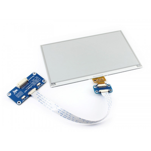 Waveshare 800*480, pantalla E-Ink HAT de 7,5 pulgadas para Raspberry Pi 2B/3B/Zero W, dos colores: negro blanco, interfaz SPI, sin retroiluminación - Product Image 3