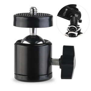 Yiscaxia Dropship 360ขาตั้งกล้องหัวบอลโลหะขนาดเล็ก,ขาตั้งกล้อง DV Dslr 1/4 "ขาตั้งกล้องดิจิตอลสกรูขาตั้งกล้องขนาดเล็กหัวกลม - Product Image 1