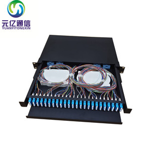 12 24 48 72 96端口接线板Ftth室外室内抽屉式光纤接线盒机架式接线板 - Product Image 5