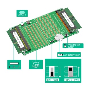Laptop DDR4/5 Speicher-Testkarte, SO DDR4/DDR5 Diagnosekarte, Schaltung-Testwerkzeug für Laptop DDR4/5 Speicher Stick
