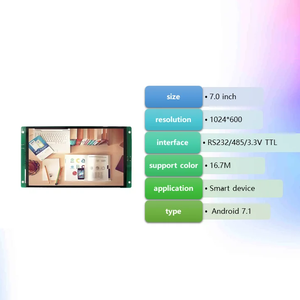 TDO 7 Zoll Display 1024*600 IPS LCD-Display mit Android-Board mit RK3128 Coretex-A7 - Product Image 1
