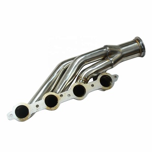 FIT küçük blok V8 LS1/LS2/LS3/LS6 LSX 97-14 paslanmaz çelik egzozu manifoldu başlık - Product Image 6