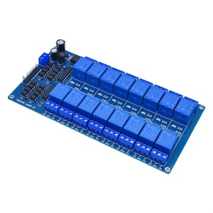 Modulo relè 5V 12V 16 canali con uscita relè optoaccoppiatore 1 2 4 6 modulo relè a 8 vie In magazzino - Product Image 3