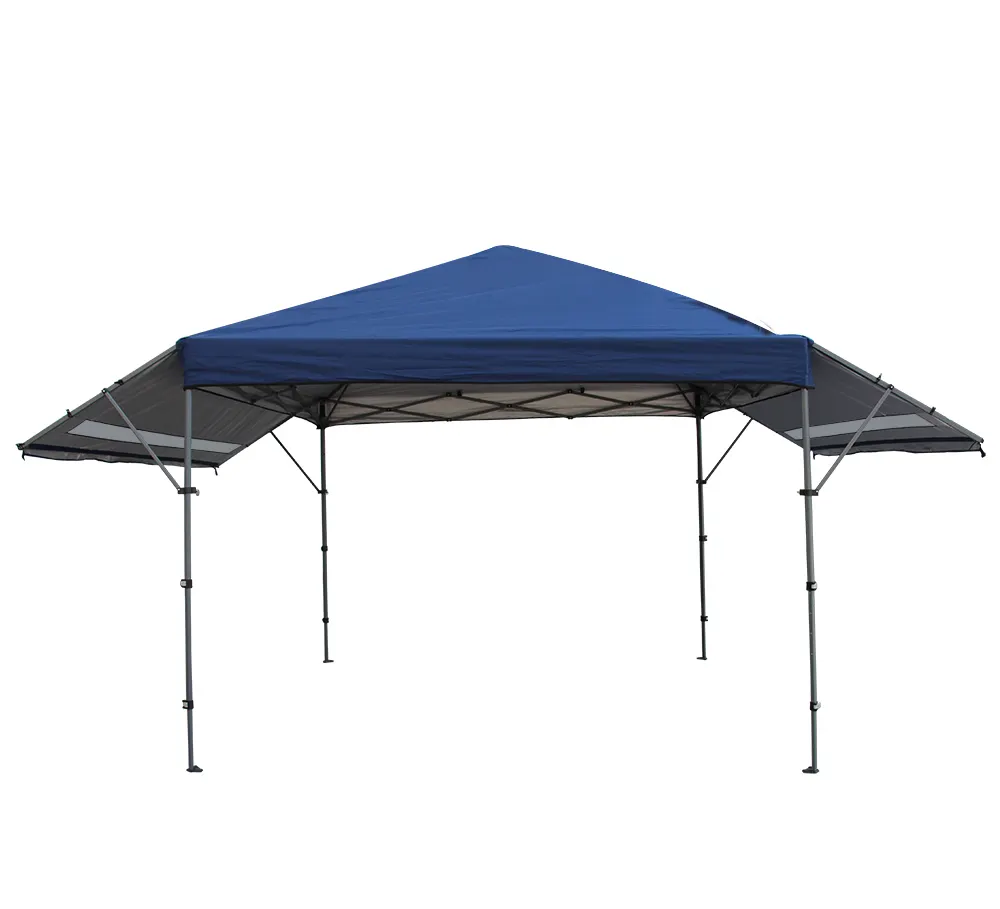 17 × 10 Top Roof Canopy Folding Metal Frame Gazebo Tent Large CanopyためOutdoor