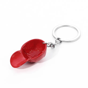 2024 <strong>Red</strong> Baseball Cap Keychain USA Flag <strong>Key</strong> Ring American Hat Keychain for Car and <strong>Keys</strong> - Product Image 5