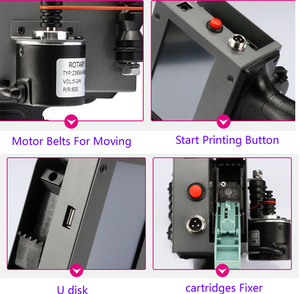 Günstige Inkjet Datums code Drucker Touchscreen 600DPI Handheld Coding Machine - Product Image 5
