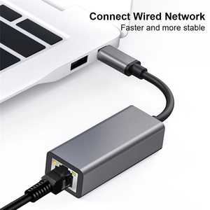 USB 3.1 <strong>Type</strong> C Gigabit Ethernet Adapter 10/100/1000 Mbps RJ45 Lan <strong>Network</strong> Card for Windows 10 Laptop External <strong>Computer</strong> - Product Image 6