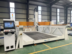 Cabezal oscilante hundido Cambiador automático de herramientas de 4 ejes Enrutador CNC para modelo de escultura - Product Image 5