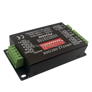 Nuovo Controller Decoder DMX512 RGB modulo LED colorato Stage Light DMX Sub-control Driver PX24506 DC12-24V - Product Image 5