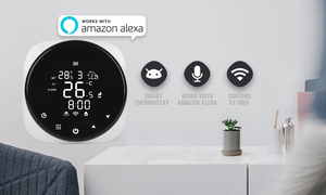 Smart Life Wifi Thermostatic Radiator Valve 3A <strong>Digital</strong> Thermostat Floor Heating for Water Heating Control <strong>Temperature</strong> - Product Image 4