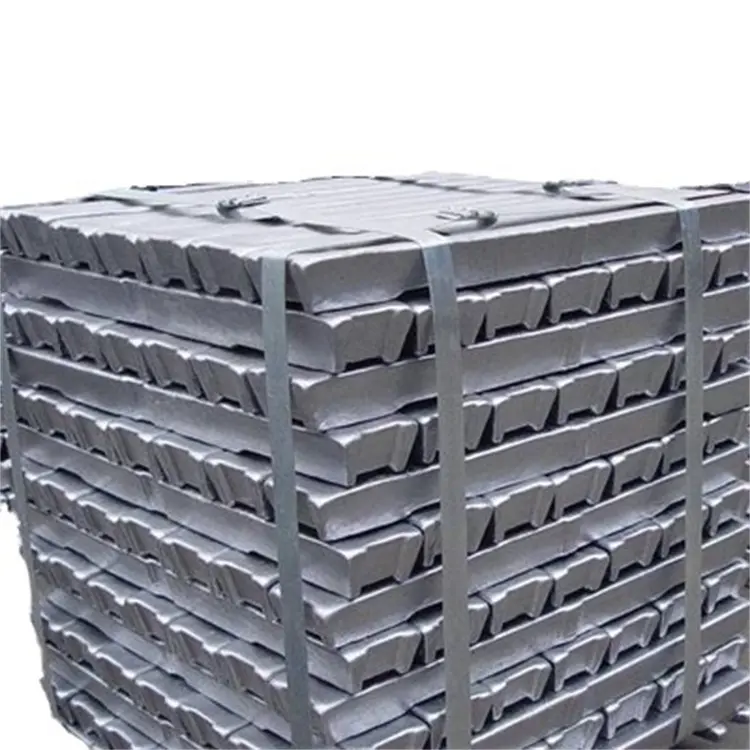 Ingot Aloi aluminium kustom kualitas utama/adc12/a7/a8/a9/Ingot aluminium murni 99.7