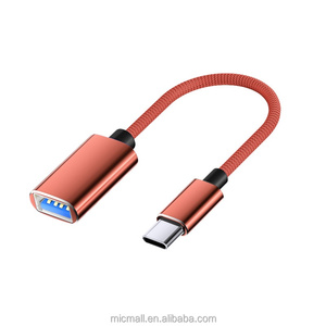 Adaptador de interfaz múltiple para adaptador Android tipo C Unidad USB Teléfono móvil Computadora Tableta Adecuado para teléfono móvil - Product Image 1