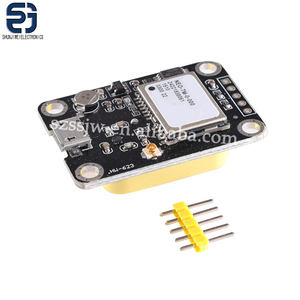 SZSSJW NEO-6M modulo GPS 3.3V-5V NEO6MV2 con controllo di volo EEPROM MWC APM2.5 grande Antenna per 51 Arduino STM32 - Product Image 3