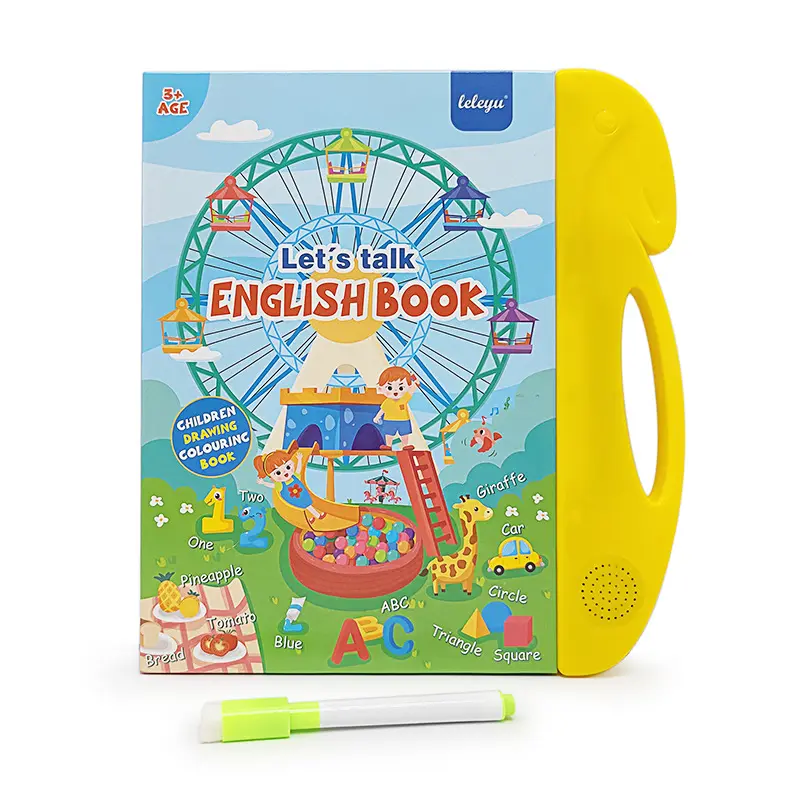 หนังสือเสียงสำหรับเด็กเพื่อการศึกษาปฐมวัยของเล่นเพื่อการเรียนรู้ภาษาอังกฤษ