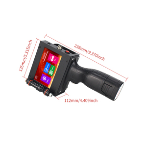 Stampante portatile a getto d'inchiostro portatile J130 DX5/7 stampa per etichette di scadenza delle uova flessibili codici a barre codici Batch Dates loghi - Product Image 1