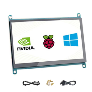 Mini Monitor portátil HD de 5 pulgadas, Raspberry Pi Lcd con placa controladora