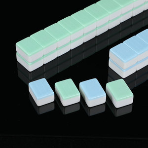 First-<strong>Class</strong> <strong>Jade</strong> Stone Mahjong Tiles for Home Use Machine-Printed Hand-Rubbed DIY Entertainment Gift Personalized Wholesale - Product Image 1