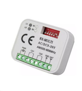 RX 300-900MHZ AC DC 9-30V codice di rotolamento e codice fisso ricevitore trasmettitore/telecomando