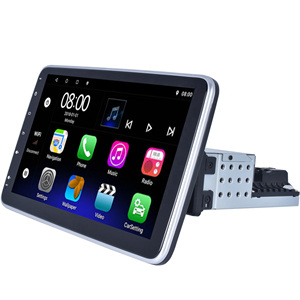 Auto elektronik Android 1 Din Einstellbarer 10-Zoll-Touchscreen Universal-Autoradio-Stereo-Player mit GPS - Product Image 1