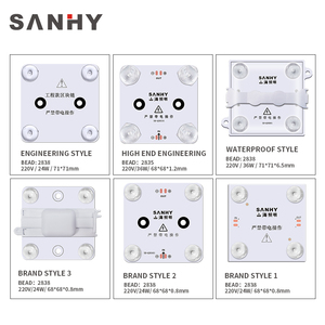 220v Soft Film Ceiling <strong>Led</strong> Block Chain Advertising Module Square Light - Product Image 6