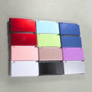 ニンテンドーDSLiteカスタムハンドヘルドコンソールケースカバー用の交換用フルハウジングシェル (ボタン付き) NDSL修理部品用ネジ - Product Image 1