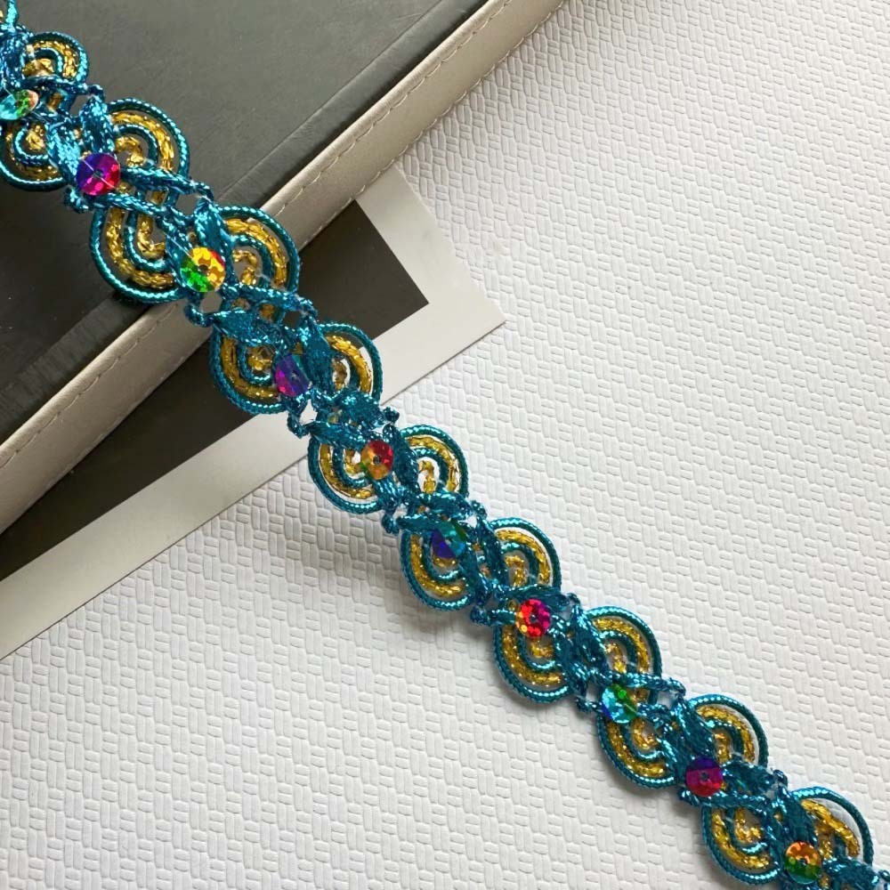 #11 turquoise / sequins
