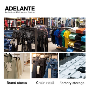 <span class=keywords><strong>Uhf</strong></span> RFID dán thẻ giấy tráng 860-960MHz nhãn thụ động Giải pháp may mặc U7 U8 chip bán lẻ quản lý may mặc - Product Image 6