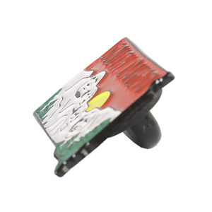 Nam <span class=keywords><strong>dakota</strong></span> MT rushmore Nhà Nước biệt danh men ve áo <span class=keywords><strong>pin</strong></span> tùy chỉnh hình dạng bất thường kim loại vải Trâm thời trang cứng mềm men pins - Product Image 2