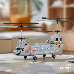 Istikrarlı 1/48 2.4GHz RC helikopter için çocuk oyuncakları hediyeler 3.5CH uzaktan kumanda ile taşıma avcı RC uçak irtifa tutun - Product Image 4