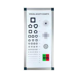 High Quality 5 Meter Distance Visual Accuracy <strong>Chart</strong> with Lamp Optical Instrument VC-K - Product Image 1