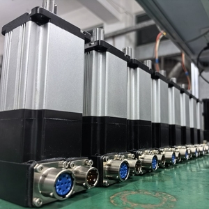 200W 60mm DC24 Servomotor 1,27 Nm 1500 U/min eingebauter Resolver mit Bremse